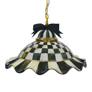 Mackenzie Childs Other - MACKENZIE CHILDS Courtly Check Fluted Light Mackenzie Childs Other - MACKENZIE CHILDS Courtly Check Fluted Light